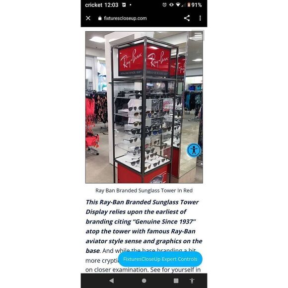 Ray Band tower topper display logo on on all sides. Frame steel fiberglass sign. - Picture 7 of 9